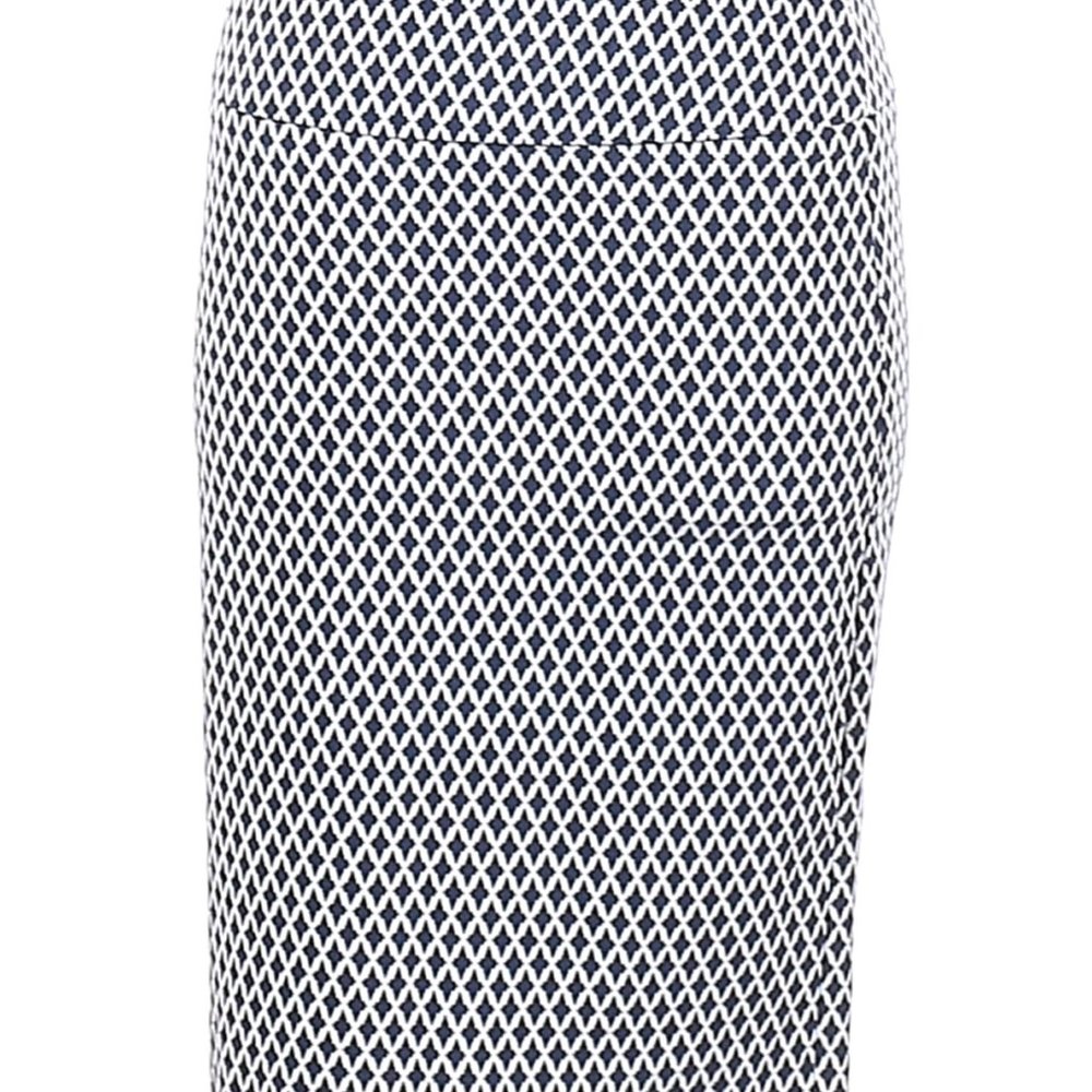 Margaret M Blue Pattern Skirt